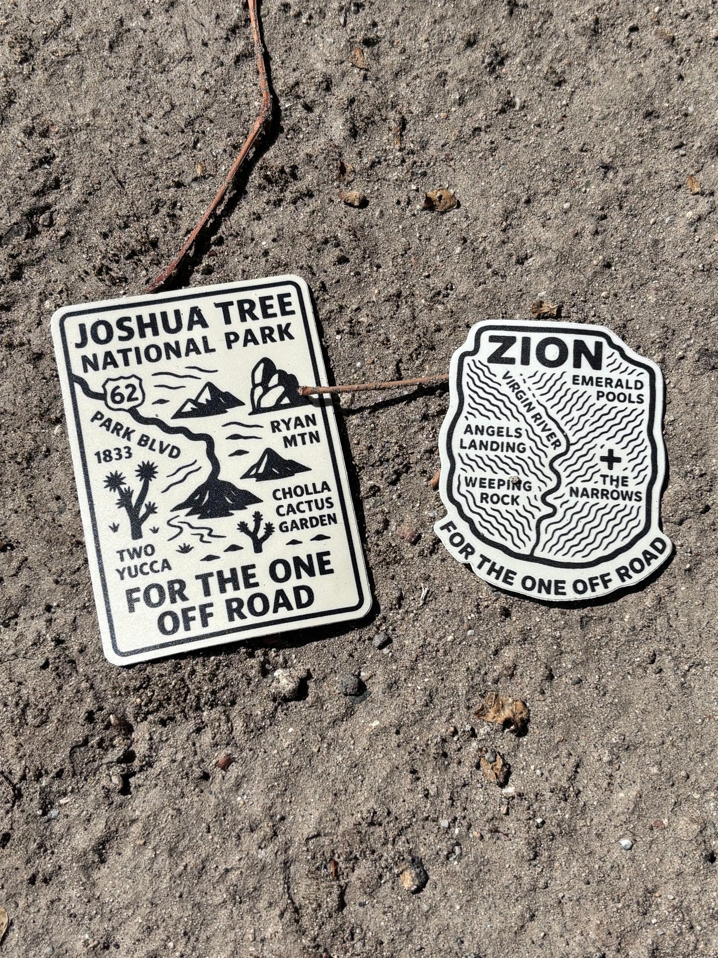Desert Park Hopper Sticker Pack (2 Pack)