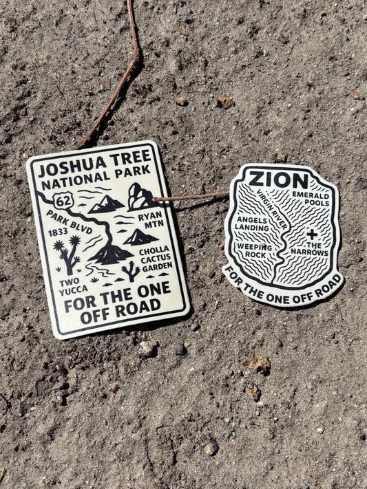 Desert Park Hopper Sticker Pack (2 Pack)